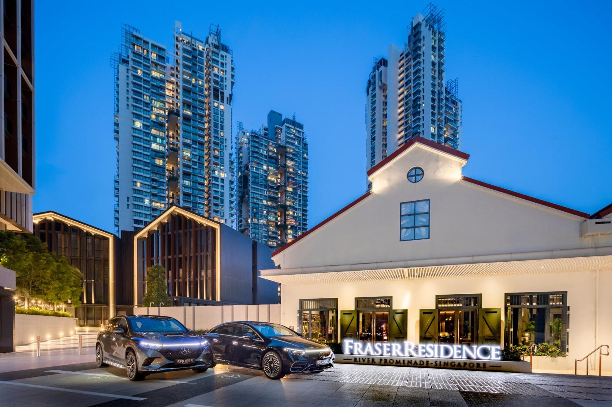 Fraser Residence River Promenade, シンガポール エクステリア 写真